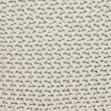 REDEARTH · Square Pouf Ottoman Foot Stool - Hand Knitted Bean Bag - Cord Boho Pouffe - Accent Poof for Living Room - Nursery - Bedroom - Kids Bedroom - Patio (16" x 16" x 16") - Ivory, Set of 2