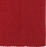 REDEARTH Christmas Table Runner-Ribbed Table Runner for Thanksgiving Fall Woven Table Linen for Square, Round, Rectangle Dining Table, Coffee Table, Console, Dresser; 100% Cotton (14x72"; Deep Red)